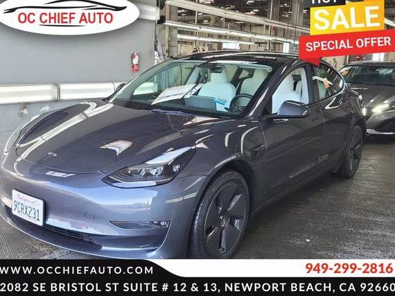 TESLA MODEL 3 2022 5YJ3E1EB8NF332579 image